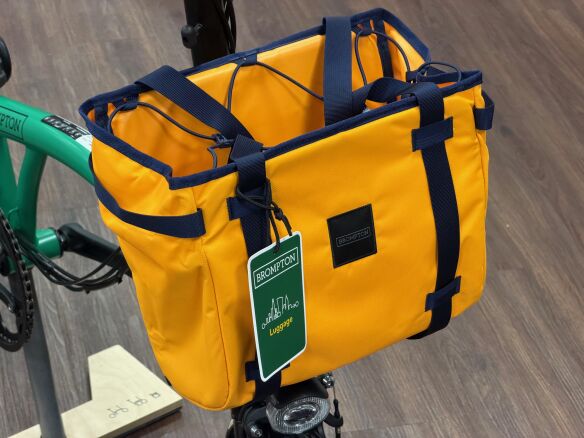 Brompton Borough Basket Einkaufstasche Small Sunset Yellow