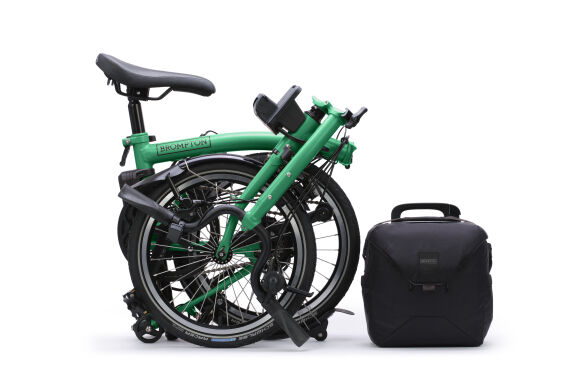 Brompton Electric C Line (ab 13,8 kg) Palm Green M-Lenker