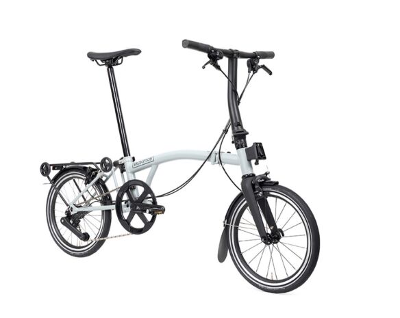 Brompton New P Line 12-Gang Lunar Ice S-Lenker