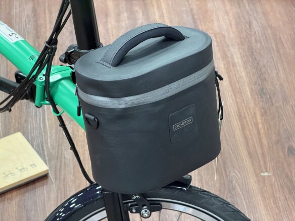 Brompton Zip Case Medium Schwarz wasserdicht 3 Liter