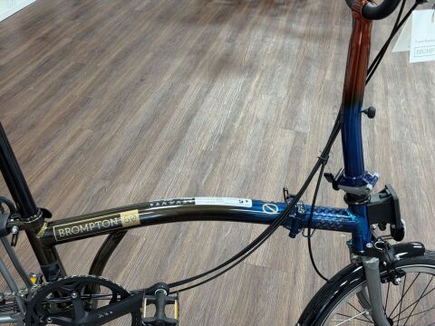 Brompton 50 Jahre Edition 12 Gang Tiefer Lenker Lacquer schwarze Anbauteile