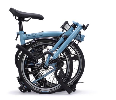 Brompton C Line 4-Gang Cloud Metallic S-Lenker