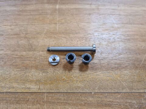Brompton Handlebar Support Hinge Spindle + Nut für T-Line