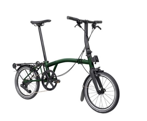 Brompton New P Line 12-Gang Racing Green S-Lenker