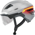 Abus HYP-E ACE Smart Helm - Gleam Silver M / 54-58cm