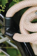 Abus Yarnit 4004K Seilschloß mit Kette 140 cm Schwarz