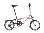 Brompton C Line 12-Gang Flamingo Pink Hoher Lenker