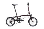 Brompton C Line 12-Gang Plum Red Weinrot H-Lenker