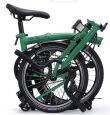 Brompton C Line 4-Gang Palm Green S-Lenker