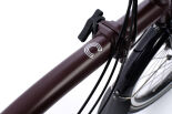 Brompton C Line 4-Gang Plum Red Weinrot S-Lenker