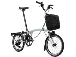 Brompton Electric C Line Lunar Ice M-Lenker