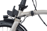 Brompton Electric G Line City+ Traildust White