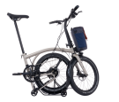Brompton Electric G Line Traildust white M Lenker