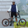 Brompton G Line Space Black hoher Lenker