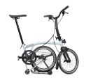 Brompton New P Line 12-Gang Lunar Ice M-Lenker