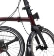 Brompton New P Line 12-Gang Red Plum Weinrot S-Lenker