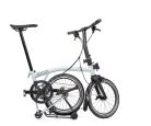 Brompton New P Line 4-Gang Lunar Ice S-Lenker