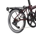 Brompton New P Line 4-Gang Red Plum Weinrot S-Lenker