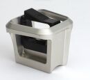 Brompton Original Trägerblock Aluminium Silber