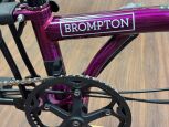 Brompton New P Line 12-Gang Amethyst Lacquer S-Lenker