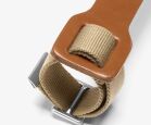 Brooks Tragehilfe für Brompton Handgriff Leder Honey Braun