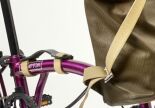 Brooks Tragehilfe für Brompton Handgriff Leder schwarz