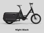 QiO Long CLAx mit Federgabel Night Black - Matt Finish