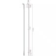 XXS Cube Speichen Set 4 Stk mit Nippel für Cube Fahrräder